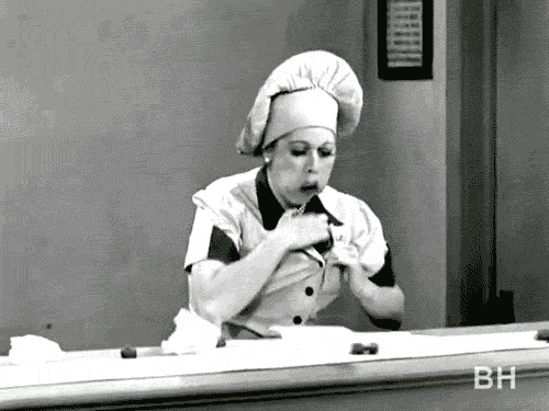 i love lucy chocolate GIF by Cheezburger