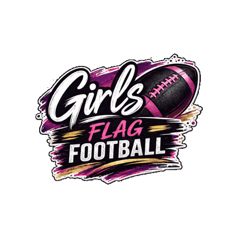 Flag Football Sticker