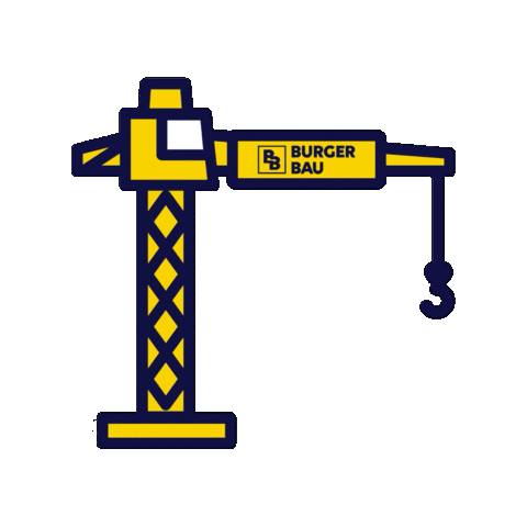Kran Sticker by Wir bauen