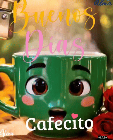 Buenos Dias Cafecito GIF