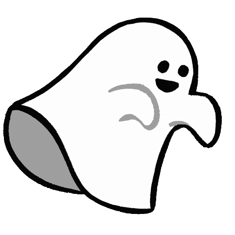 Halloween Waving Sticker