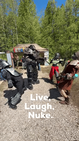 Laugh Fallout GIF