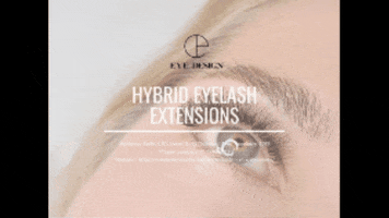 Hybrid Eyelash Extensions GIF