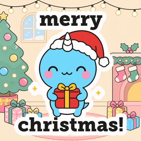 Merry Christmas GIF by Naru Naru