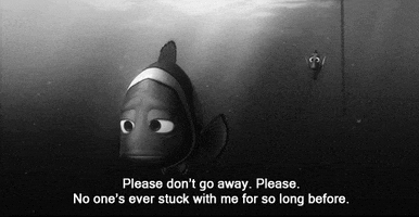 please stay finding nemo GIF