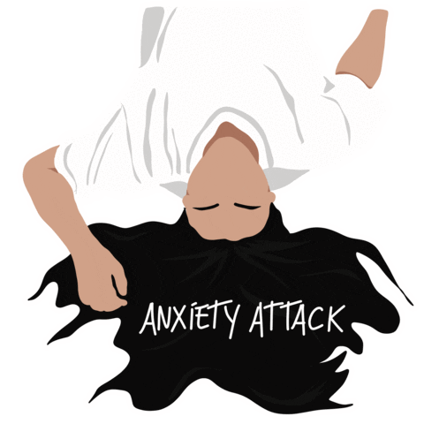 Depression Anxiety Sticker by Black Box