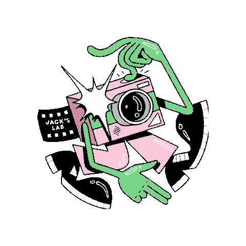 Jack's Lab Sticker