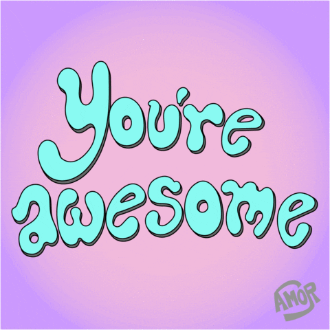 Awesome I Love You GIF by Amor Design Studio