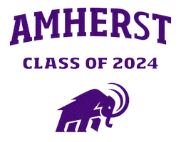 Class Of 2024 Sticker by Amherst College