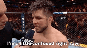 Confused Henry Cejudo GIF by UFC