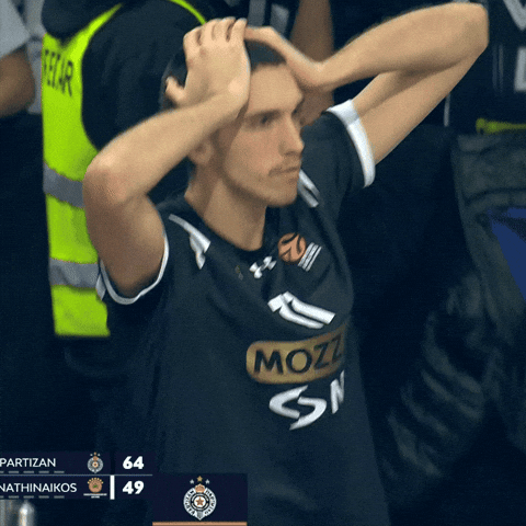 Madness GIF by Basketball Club Partizan
