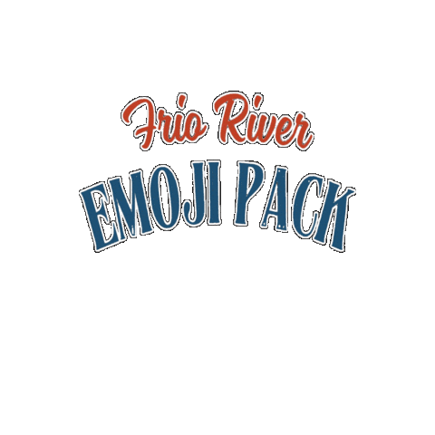 Floating Hill Country Sticker