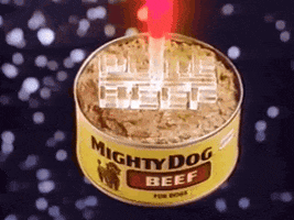 dog food 80s GIF