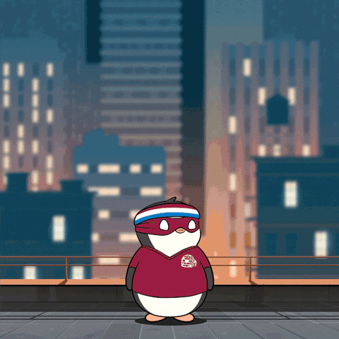 Flying On My Way GIF by Pudgy Penguins