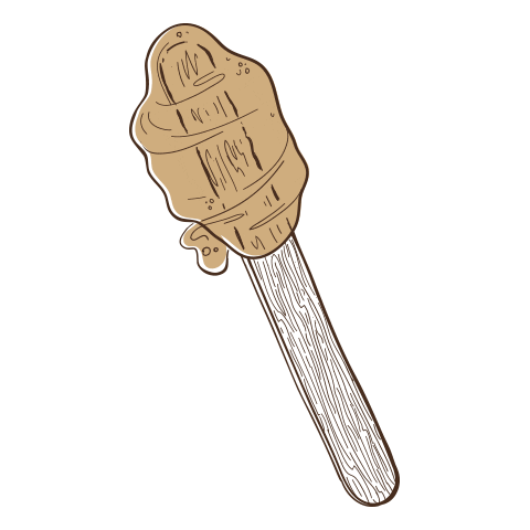 Ma cabane à la maison Sticker