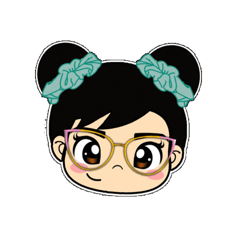 Scrunchies Coletas Sticker