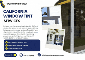 Window Tint In California GIF