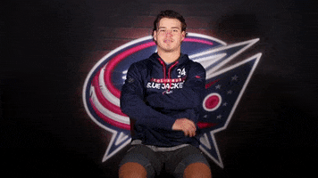 Disappointed Cole GIF by Columbus Blue Jackets
