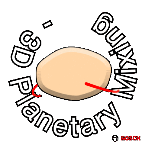 3D Pasta Sticker by Bosch Home Türkiye