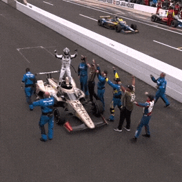 Happy Indycar Series GIF by INDYCAR