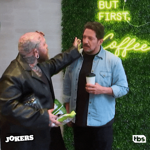 GIF by TBS Impractical Jokers