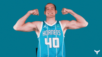 Cody Zeller Sport GIF by Charlotte Hornets