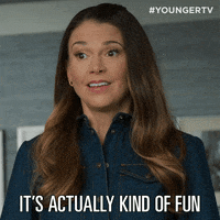 Sutton Foster Its Fun GIF by YoungerTV