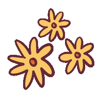 Flower Sticker by elgalgoazul