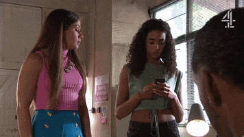 Text Phone GIF by Hollyoaks