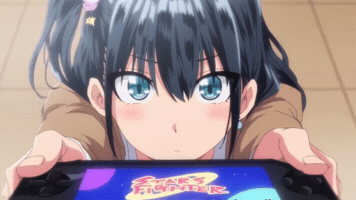 See Blue Eyes GIF