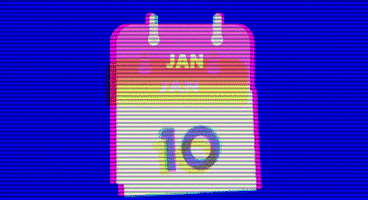 January Birthday GIF by GIF CALENDAR