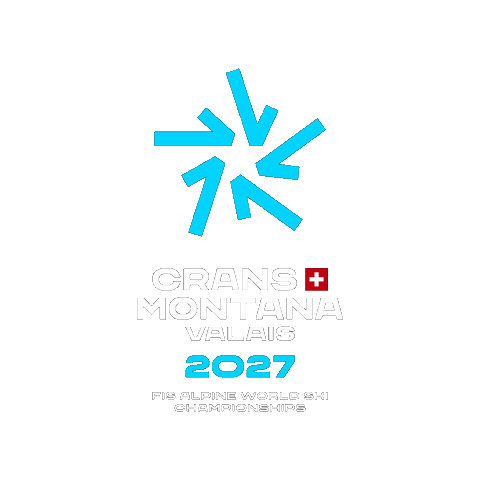Ski Worldchampionships Sticker by CransMontana2027