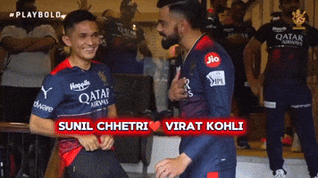 Virat Kohli Football GIF