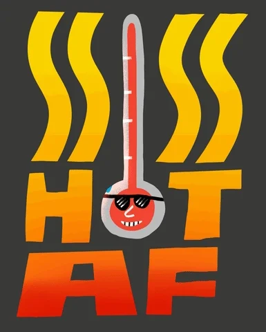 Scorching Hot Mess GIF by Jon Hanlan