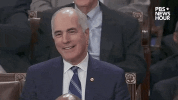 State Of The Union Laughing GIF by PBS NewsHour