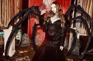 Goth Spider GIF