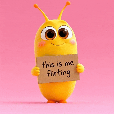 I Love You Flirting GIF by Calmlings