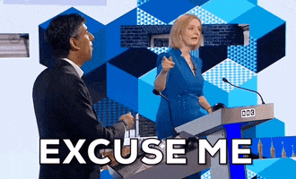 Excuse Me Uk GIF by GIPHY News