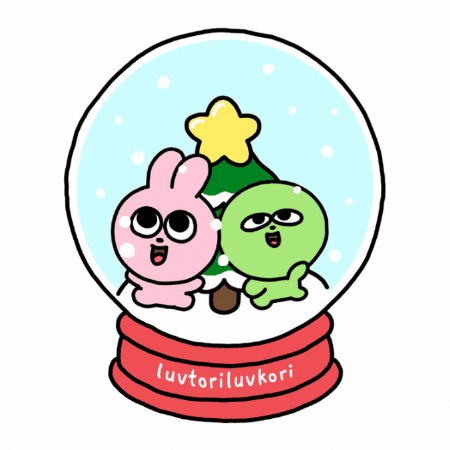 Christmas Snowball GIF