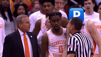 Pushing Tennessee Basketball GIF by Tennessee Athletics