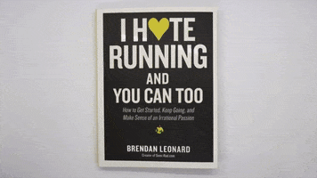 Runningbook GIF