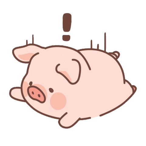 Piggy Sticker