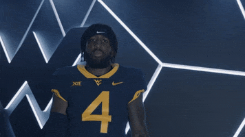 Confused College Football GIF by WVU Sports