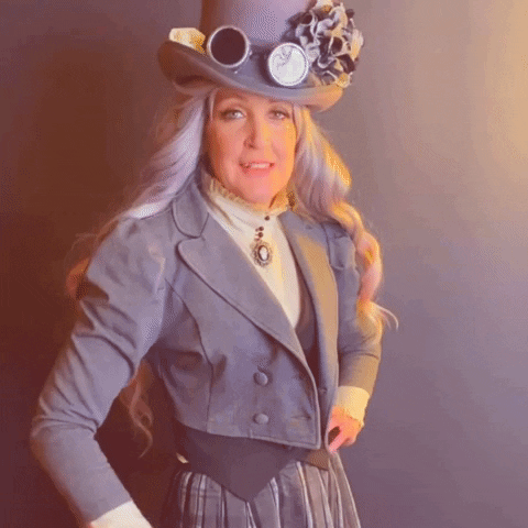 Steampunk Ok GIF by The Brass Harpies