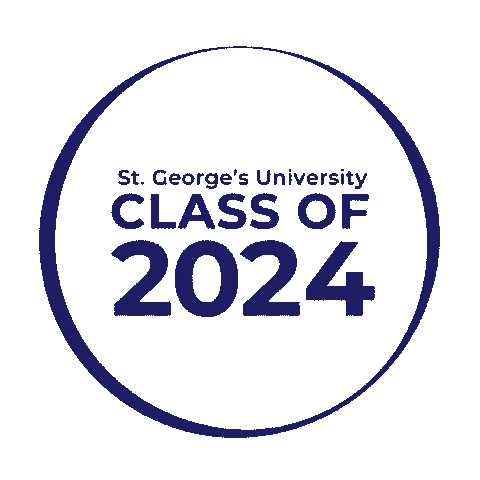 Doctor Graduation Sticker by St. George's University