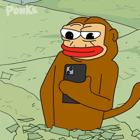 Pay Day Crypto GIF by Ponke