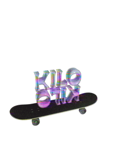 Skateboarding Skating Sticker by Kilo Kilo Vintage
