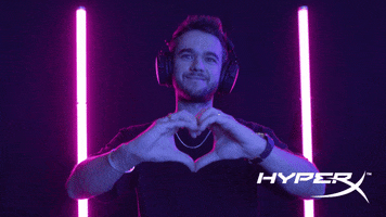 I Love You Hearts GIF by HyperX