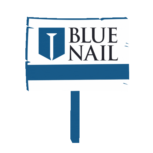 Blue Nail Exteriors Sticker