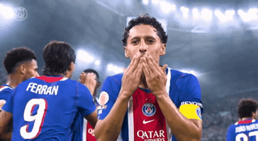 Paris Saint-Germain Kiss GIF